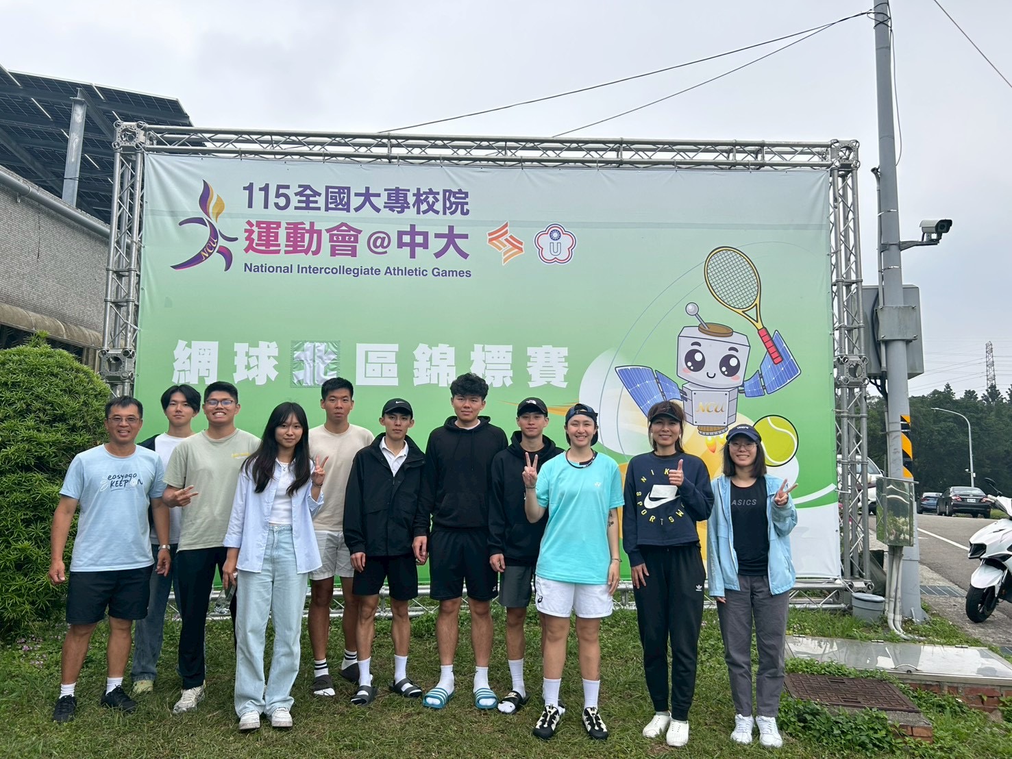 網球隊團體照片